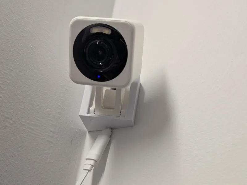 Wyze Cam V4 angled wall mount 