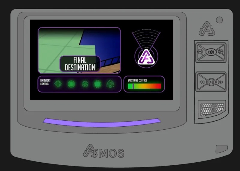 Atmos Sat Nav from The Sontaran Strategem