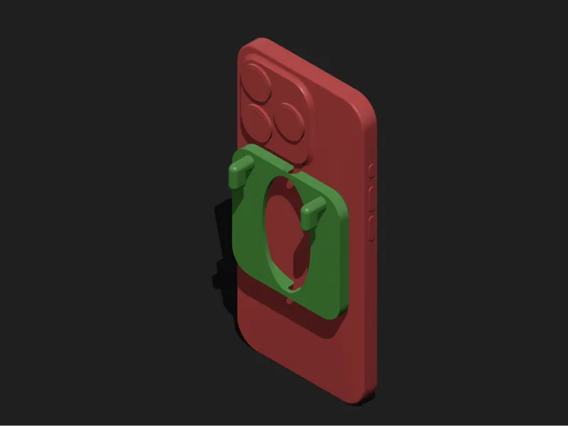 Ikea Skadis MagSafe Phone Holder