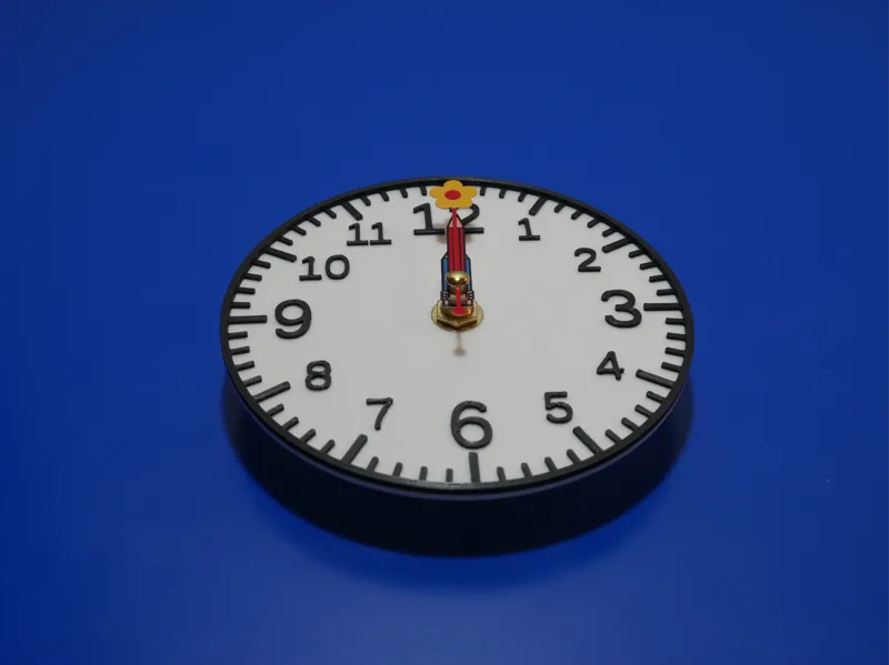 SlimTick - Small Analog Wall Clock
