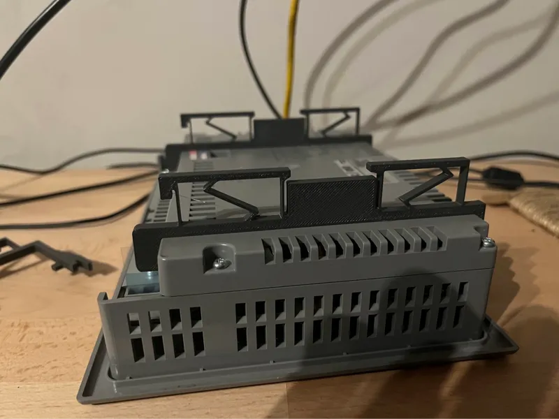 Siemens HMI KTP600 Din Rail Mouniting Adapter