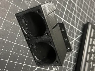nVidia Tesla P100 dual 40mm fan adapter
