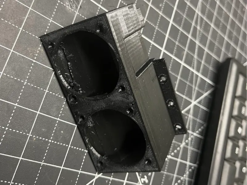 nVidia Tesla P100 dual 40mm fan adapter