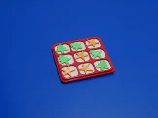 Print2Play: Pocket Tic-Tac-Toe - X-Mas Edition