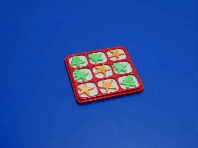 Print2Play: Pocket Tic-Tac-Toe - X-Mas Edition