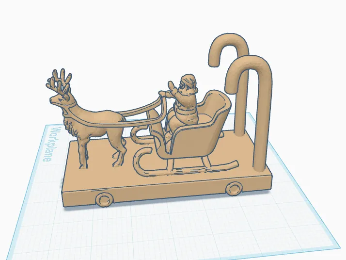 Santa Parade Float