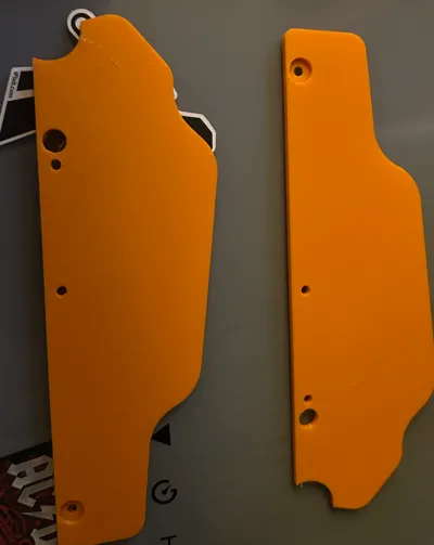 Arrma Fireteam 6s rear arm mud guards