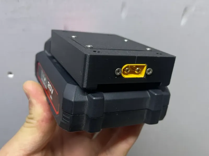 大有电池改XT60输出底座