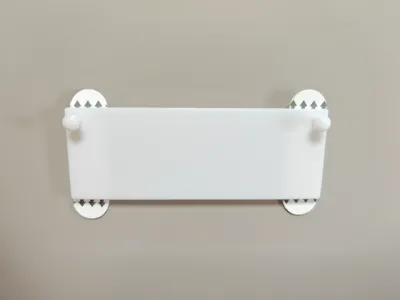 Compass LCD Display Clock Wall Mount