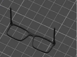 glasses for crochet doll