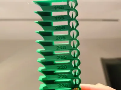 Temperature Tower (printable directly from your phone)
