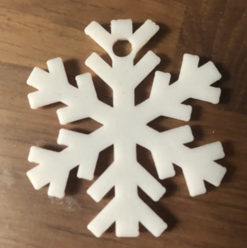 keychain snowflake