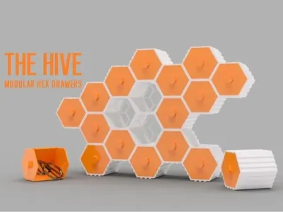Modular Hexagonal Drawer