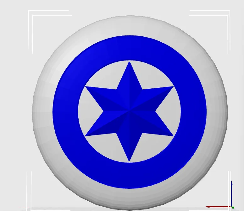 Captain Israel shield (shield of david) 