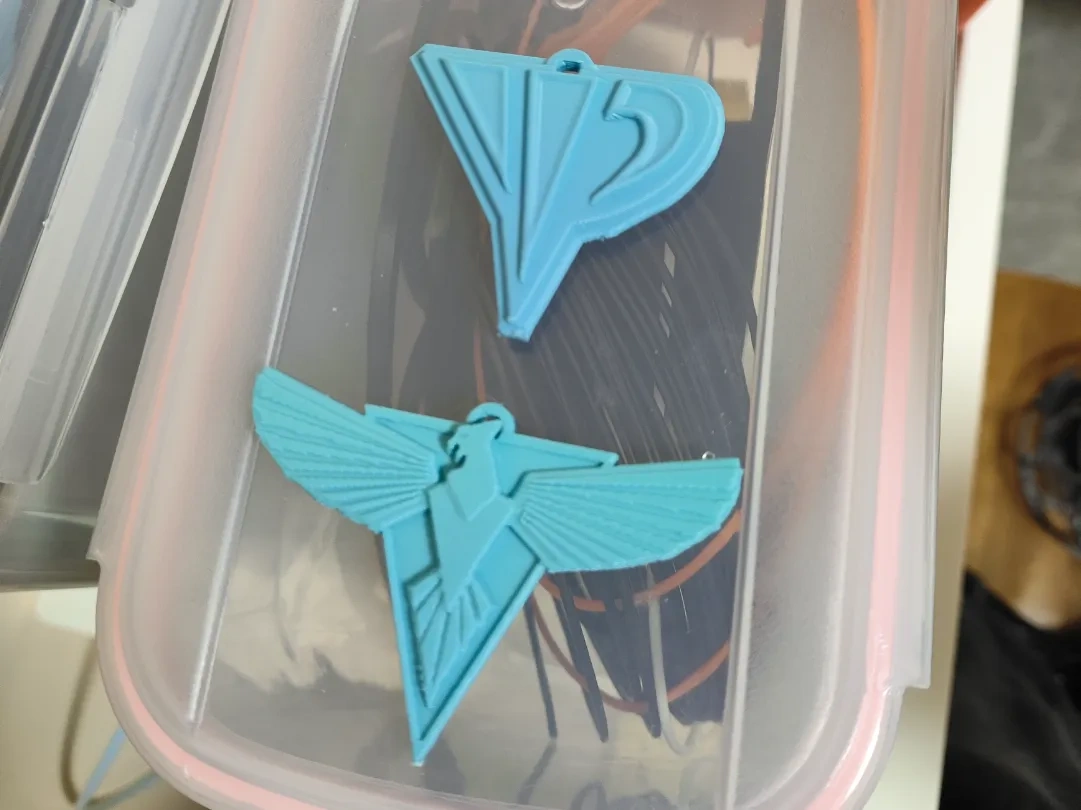 红色警戒 logo钥匙扣