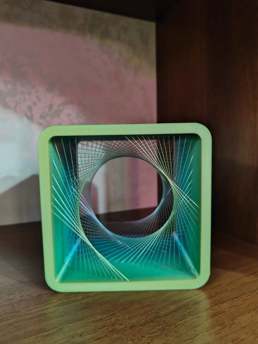 CUBE STRING ART view 4