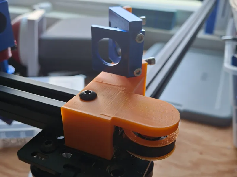 Co2 laser 2nd mirror and idle pully mount for 2020