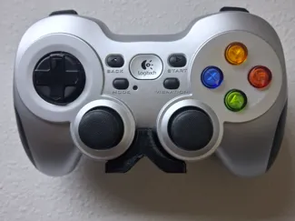Logitech F710 game controller wall holder