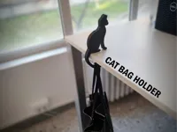 Porte-sac en forme de chat — photo 1