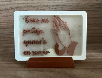 Decorative Plaque (Photo Frame with Message)