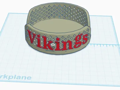 Vikings coaster holder