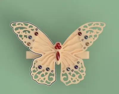 Butterfly Hair Clip