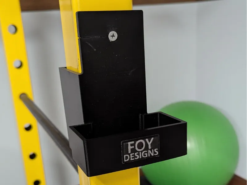 Squat Rack Phone Holder