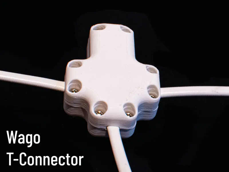 Wago 221-413 T-connector