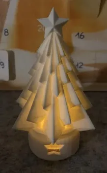 Décoration de Noël sapin couvercle de bougie 