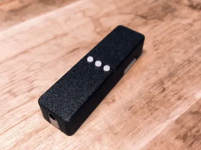 Rock Orange Bluetooth 5.4 LDAC High-Performance Headphone Amplifier Dongle Case