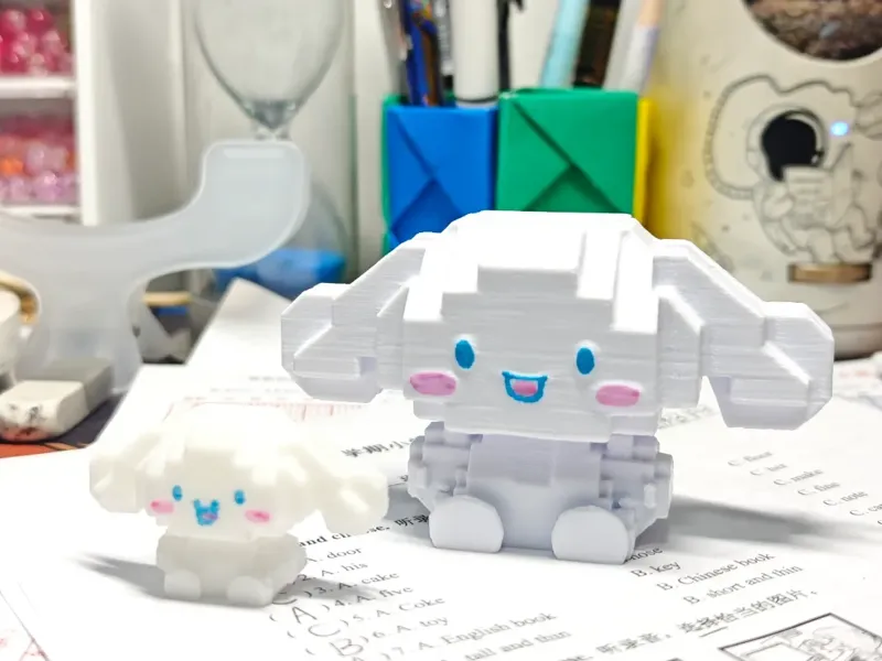 像素积木玉桂狗