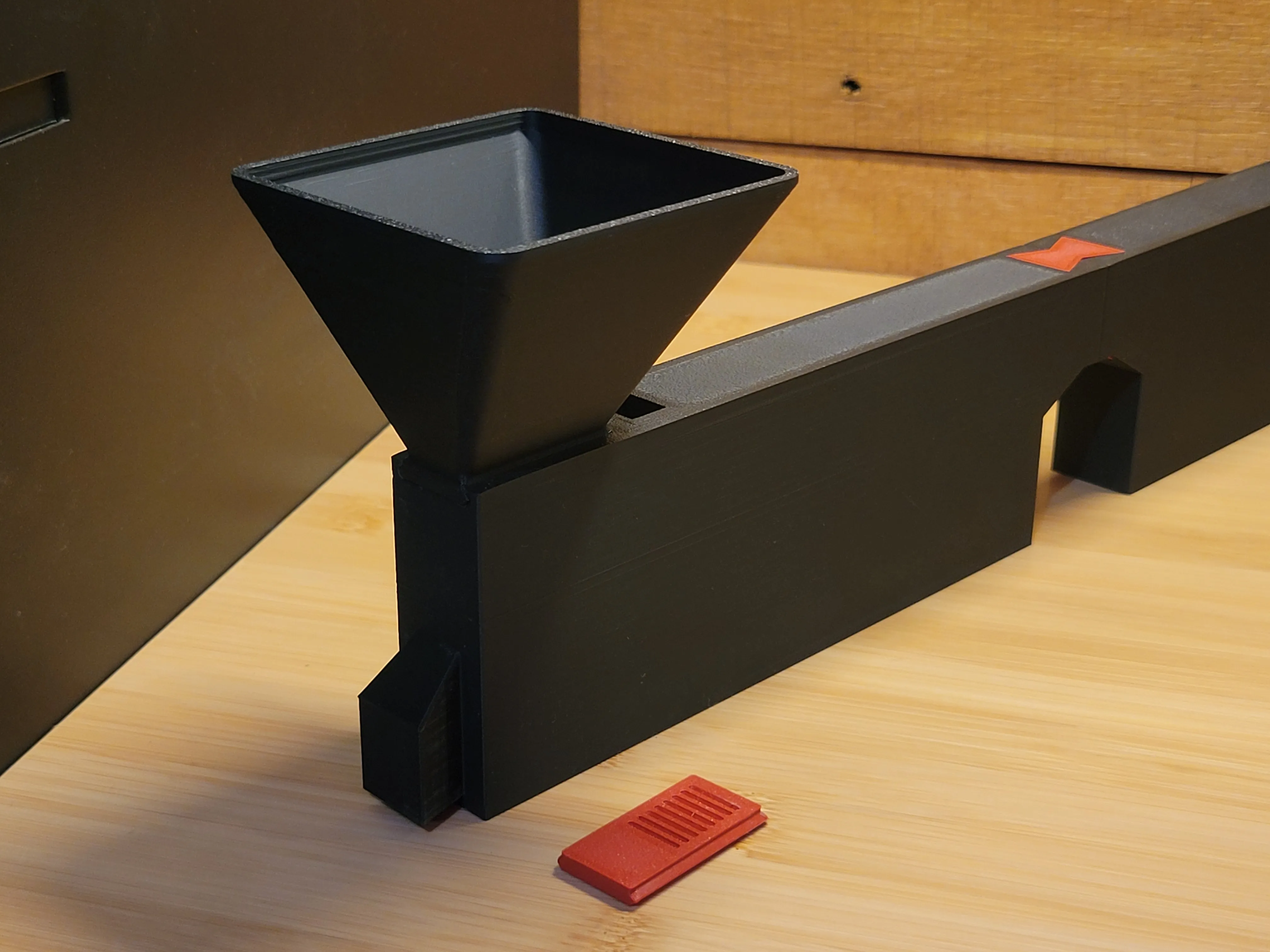 Dual AMS Sliding Rack - Bowtie Assembly - Free 3D Print Model - MakerWorld