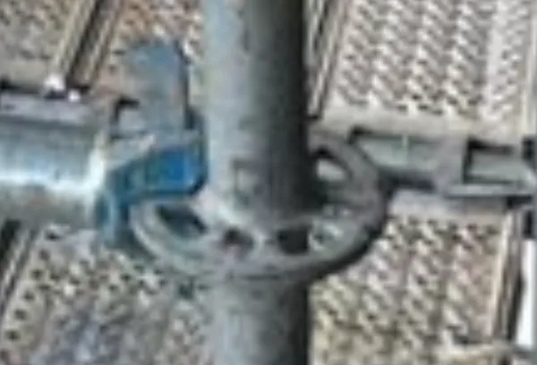 Rosette d'échafaudage empilable