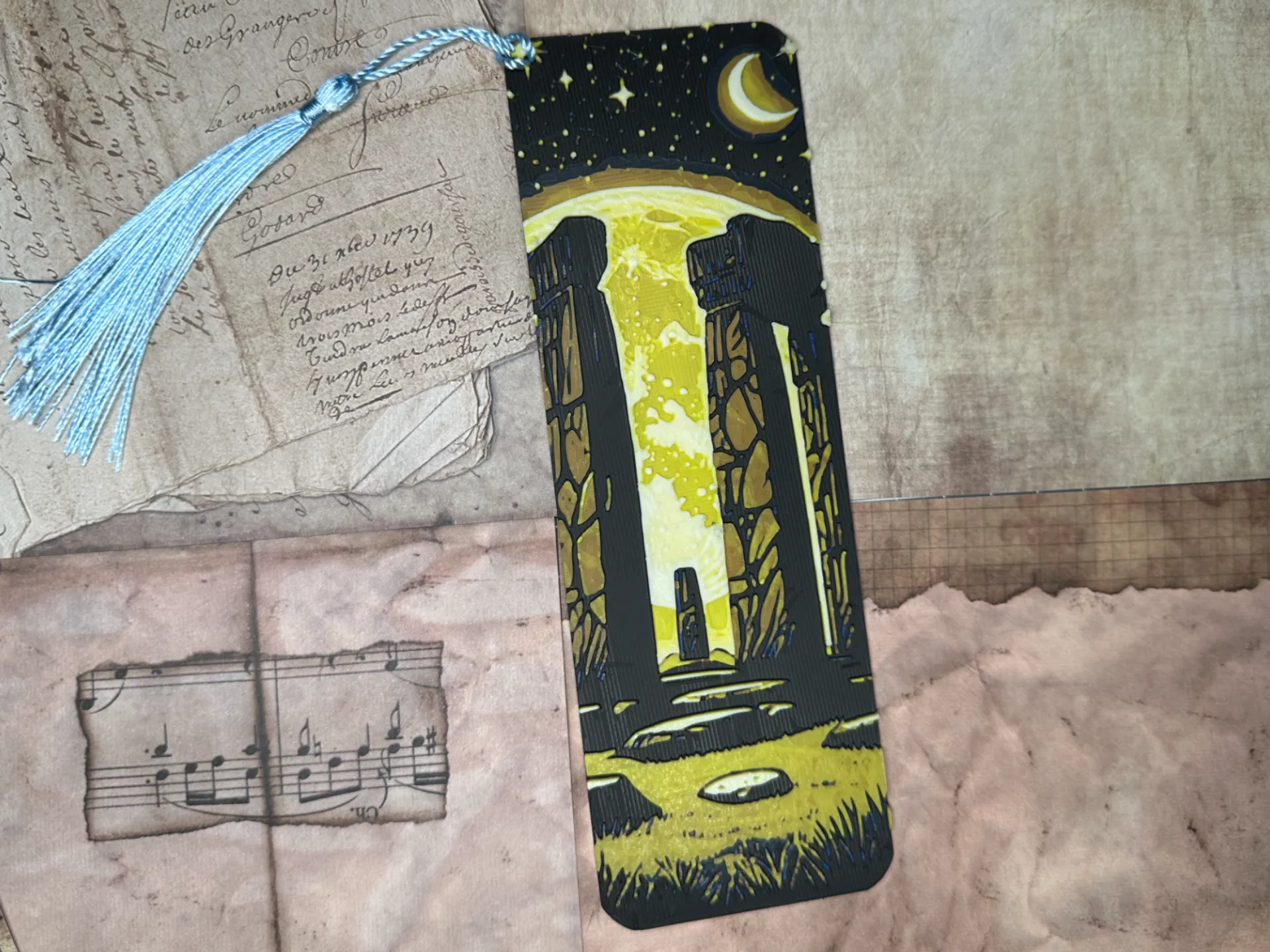 BookMark_Stonehenge_Hueforge