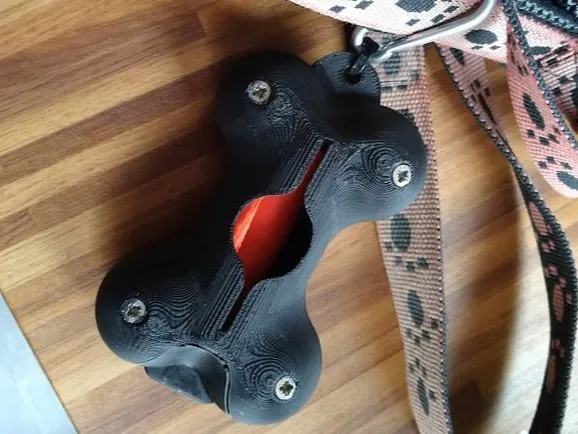 Dog-poop bag holder