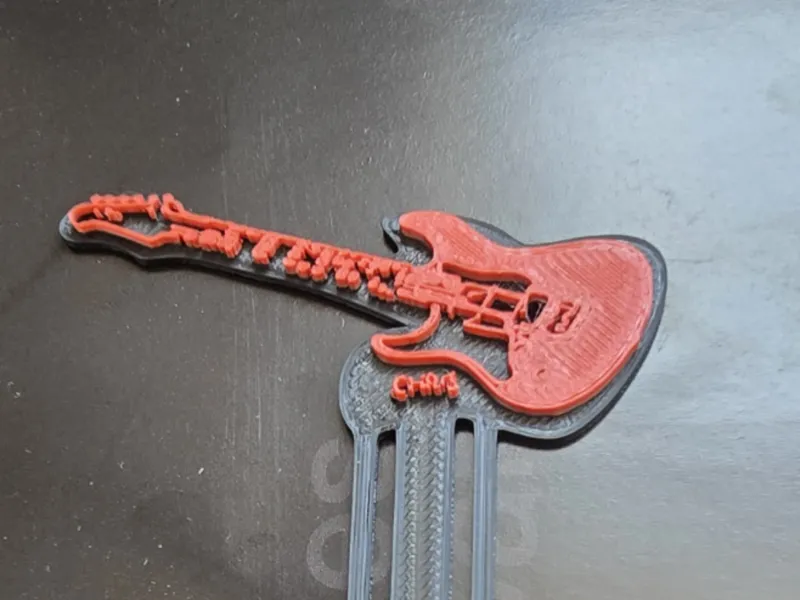 guitarra marca paginas