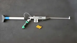 Bolt Action Air Rifle with Shell Ejection 
