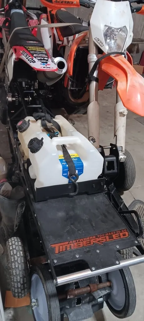 gas can mount spacers