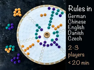 3 Player Fidchell Multicolor Edition