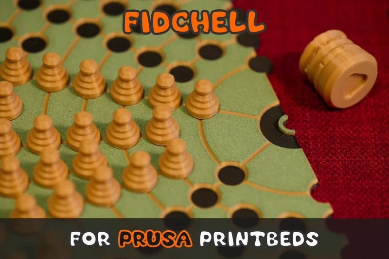 Fidchell board for Prusa Printers