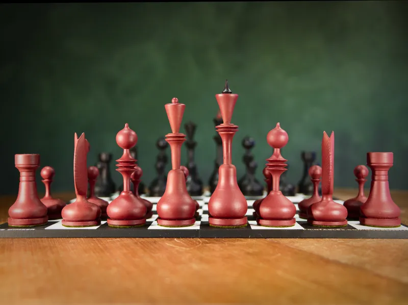 Old Russian Chess Set 3D Print Your Chess History