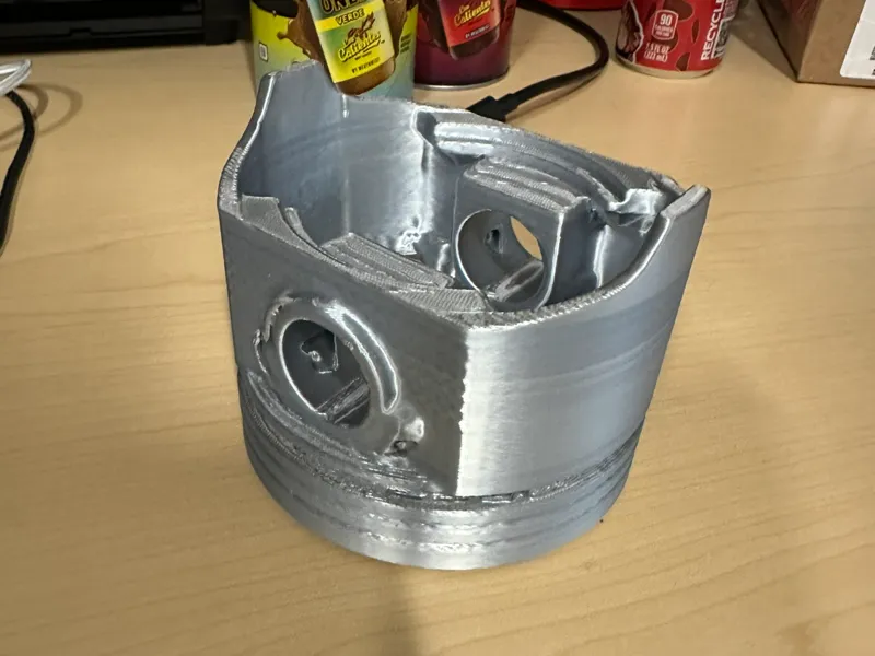 Pontiac Piston 3D Scan