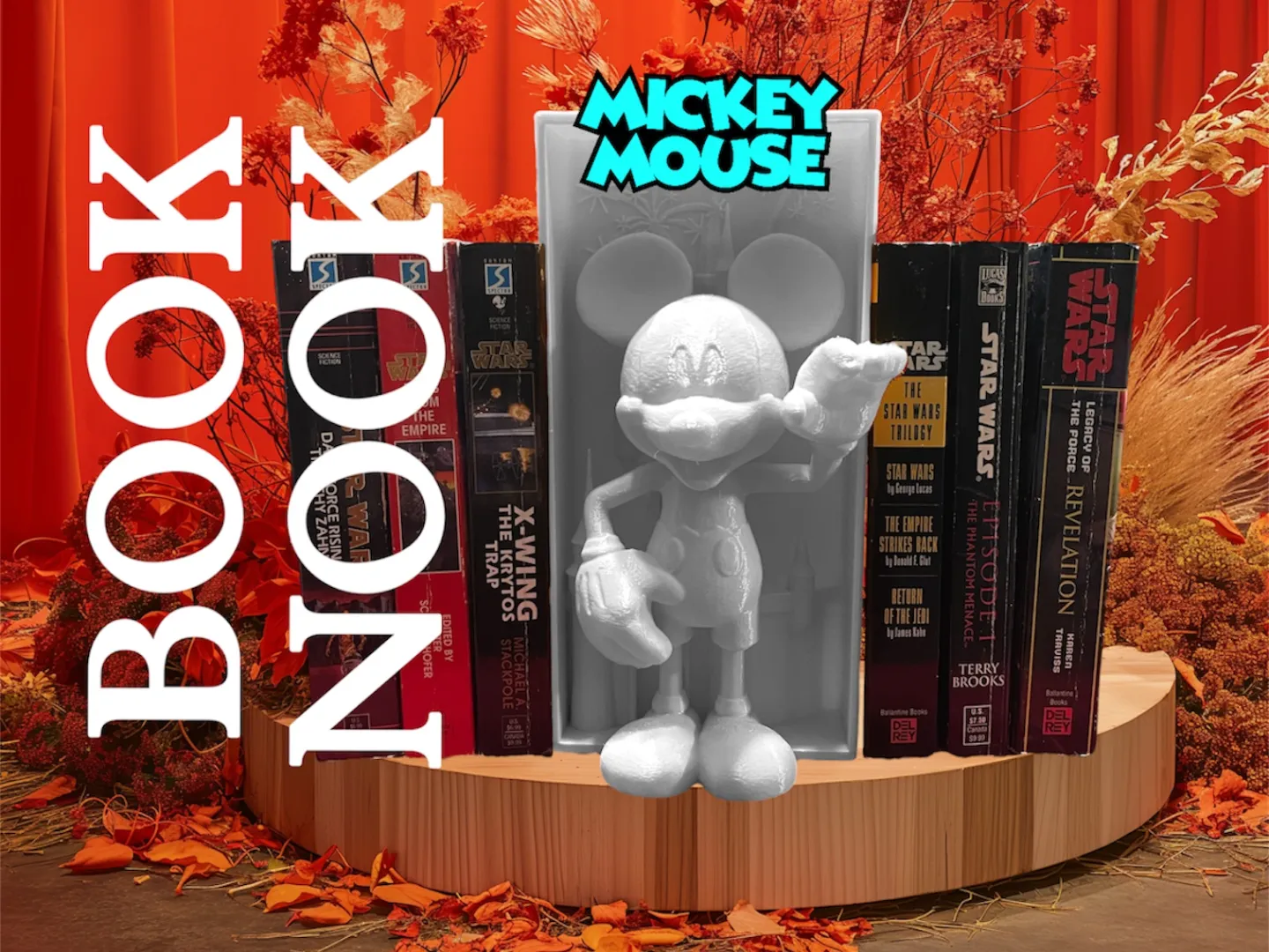 Book Nook Mickey Mouse