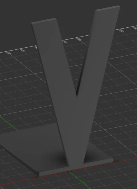 Sujetalibros con forma de V