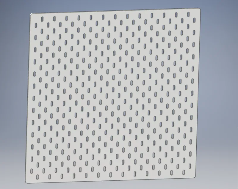IKEA SKADIS pegboard 56x56