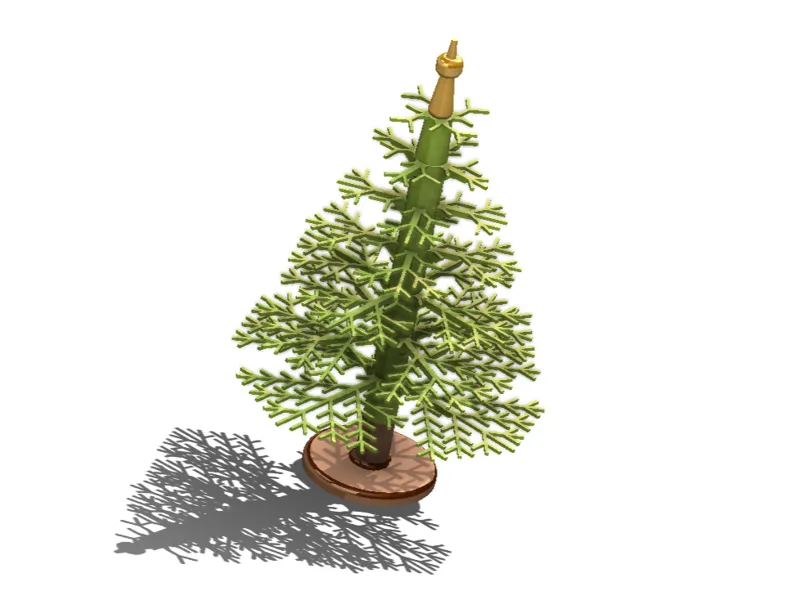 The Christmas Tree. The New Year Tree.