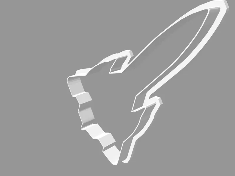 Jet Cookie Cutter 4