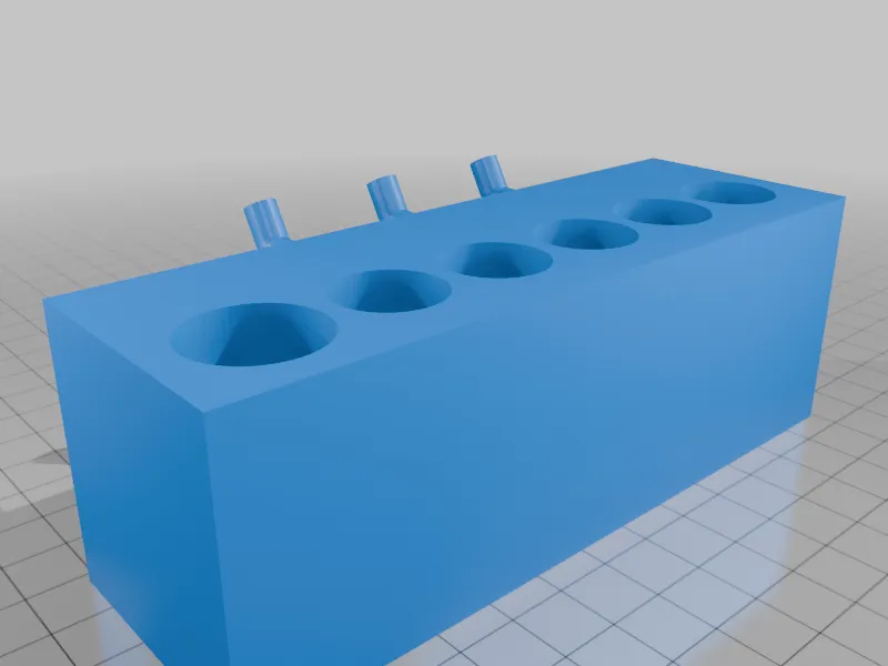 Allen Key Peg Board Holder
