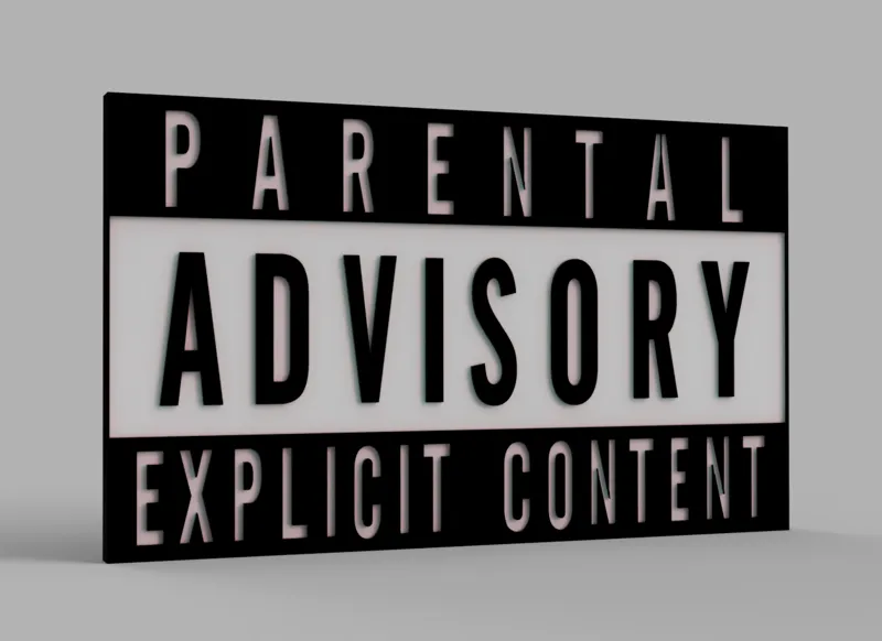 Parental Advisory Explicit Content