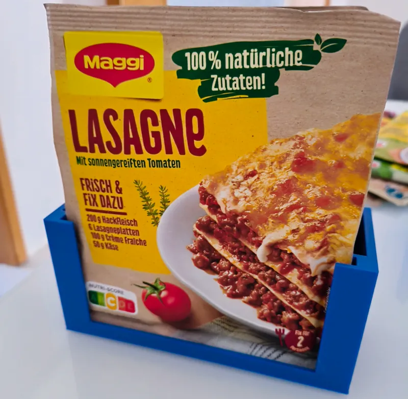 Maggi/Knorr/Fertigsuppen Organizer 58min Druckzeit